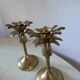 Pair of vintage brass candlesticks