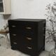 Vintage Parisian dresser 40 50 shabby patina