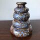 Speckled ceramic vase, Belgium, circa 196O.