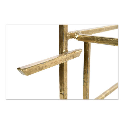 Brass console by Henri Fernandez