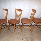 Set of 4 Baumann chairs stamped