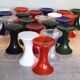 Tabouret TamTam Krystal Indigo, Henry Massonnet