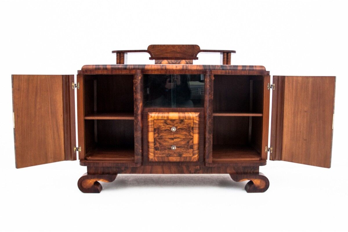 Art deco buffet, Poland, 1930s, after renovation