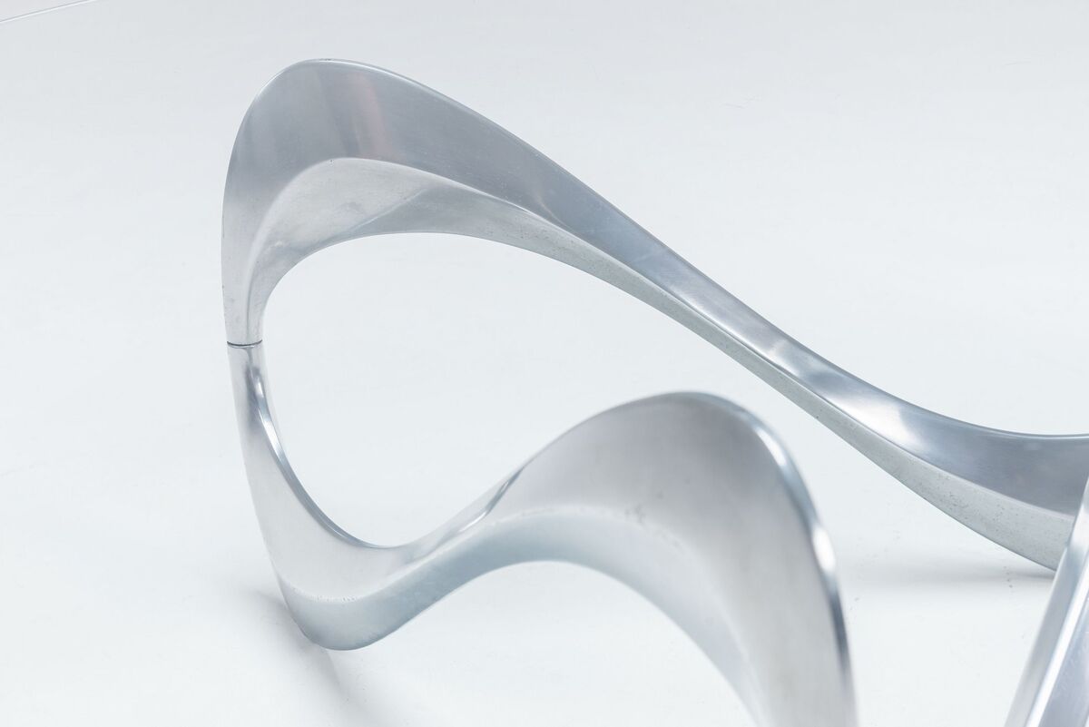 Knut Hesterberg model Snake coffee table Ronald Schmitt Germany 1965