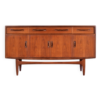 Vintage Midcentury G Plan 'Fresco' Sideboard In Afromosia And Teak.