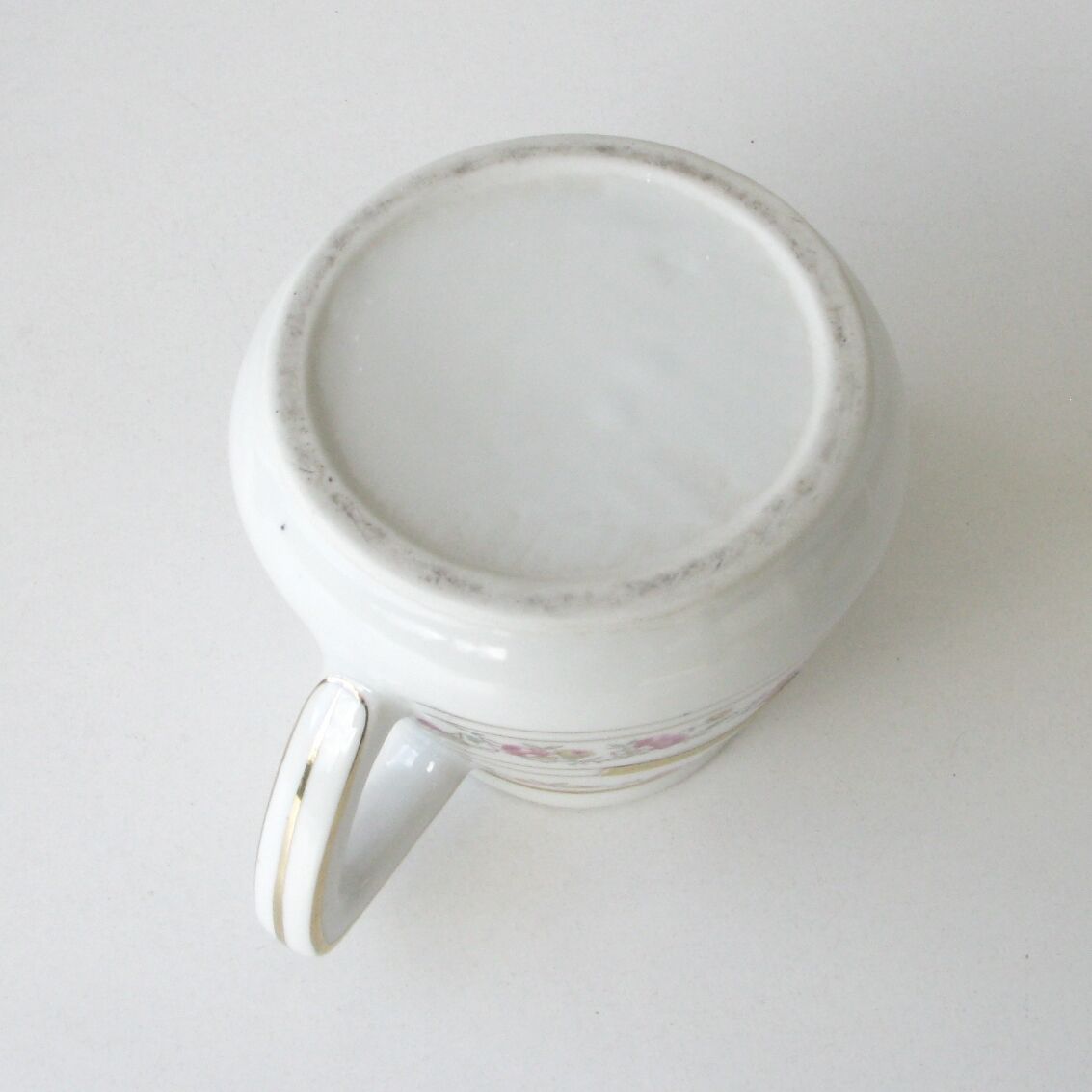 Old Nomar porcelain coffee maker with filter - like new - flower decor