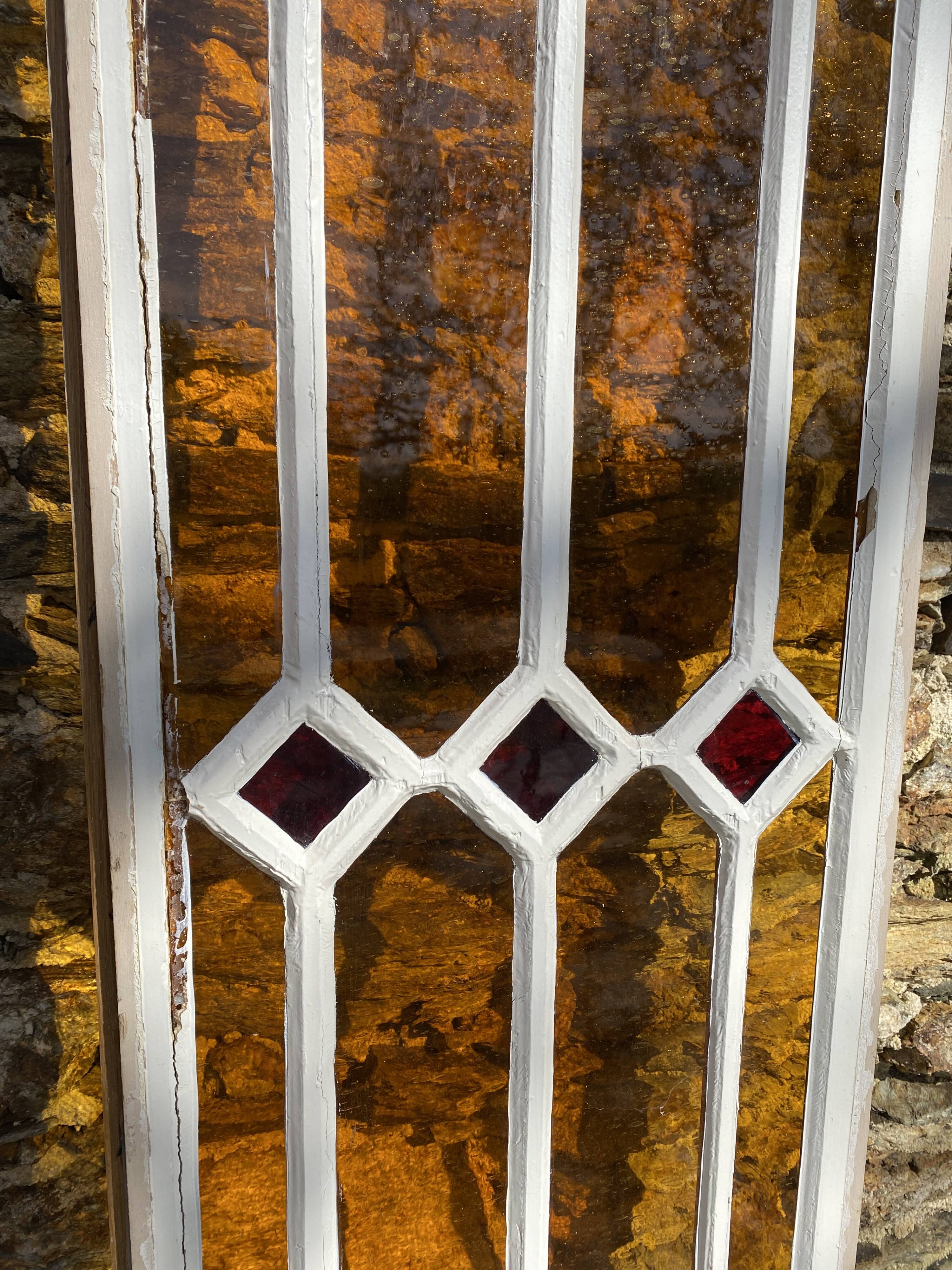 Vitaril, Wood and glass panel, 41X193.5