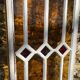 Vitaril, Wood and glass panel, 41X193.5