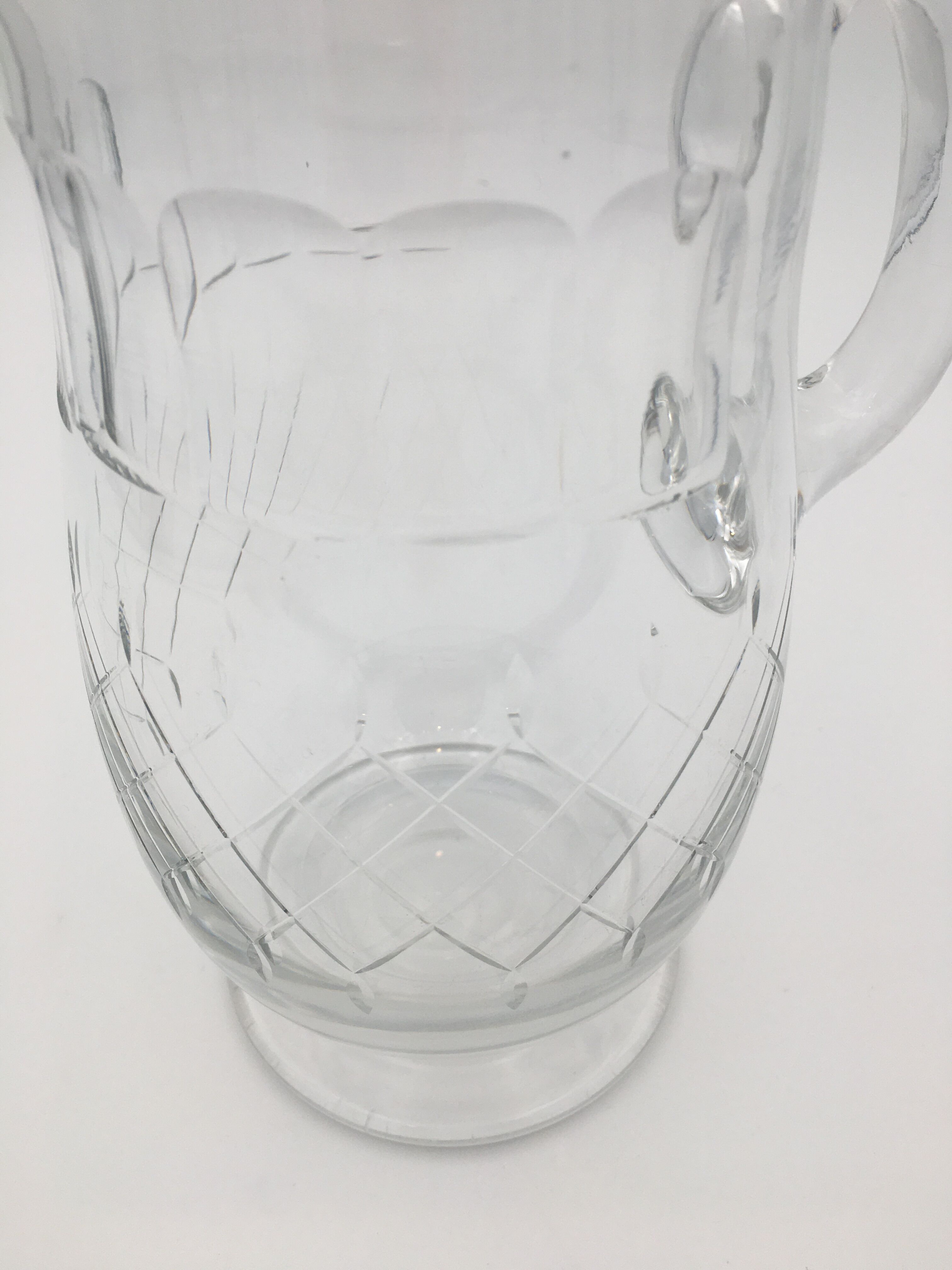 Pitcher in cut or crystal 1960