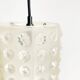 Vintage rotaflex octagonal diamond pendant light
