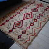 Berber carpet with Azilal designs