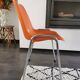 Bucket chair vintage English design, 70s