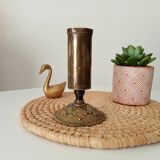 Antique folk art candle holder 1914/18