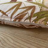 Vintage cushion decorated with birds, Thailand