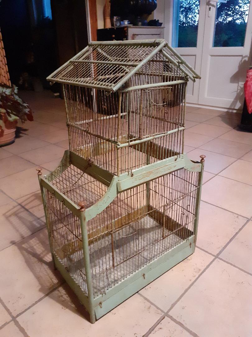 old bird cage