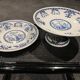 Luneville plate and compote dish