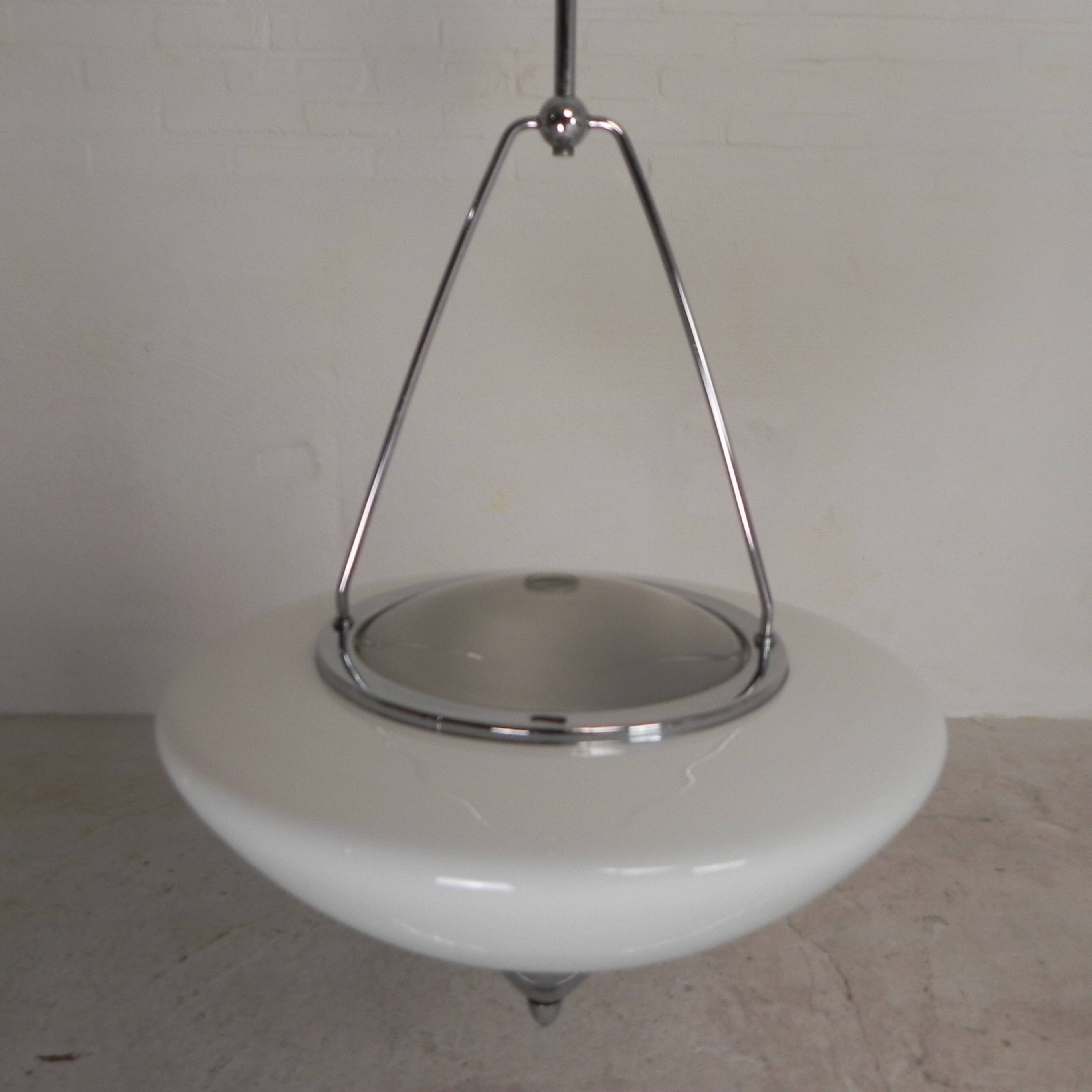 Zeiss Ikon pendant lamp, mirror lamp, 1930s
