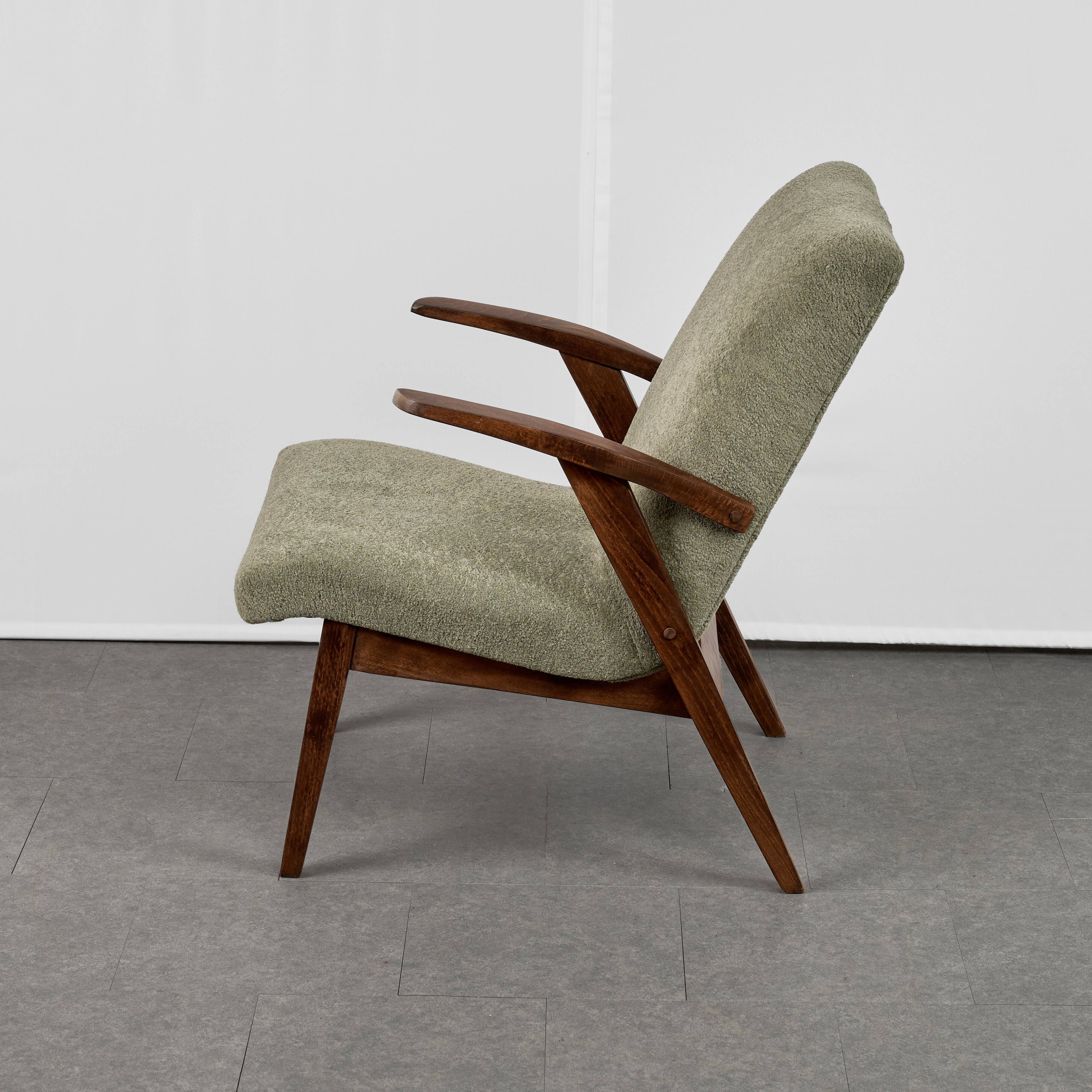 Iconic Armchair by Mieczysław Puchała, 1960s, Poland