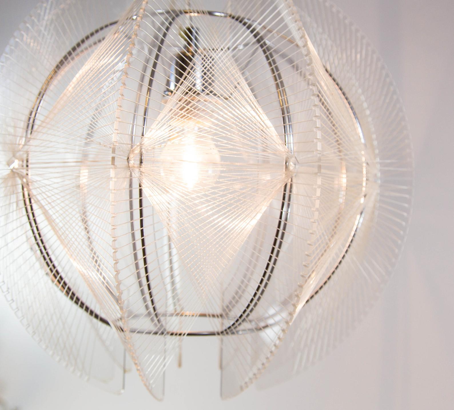 Nylon wire hanging lamp