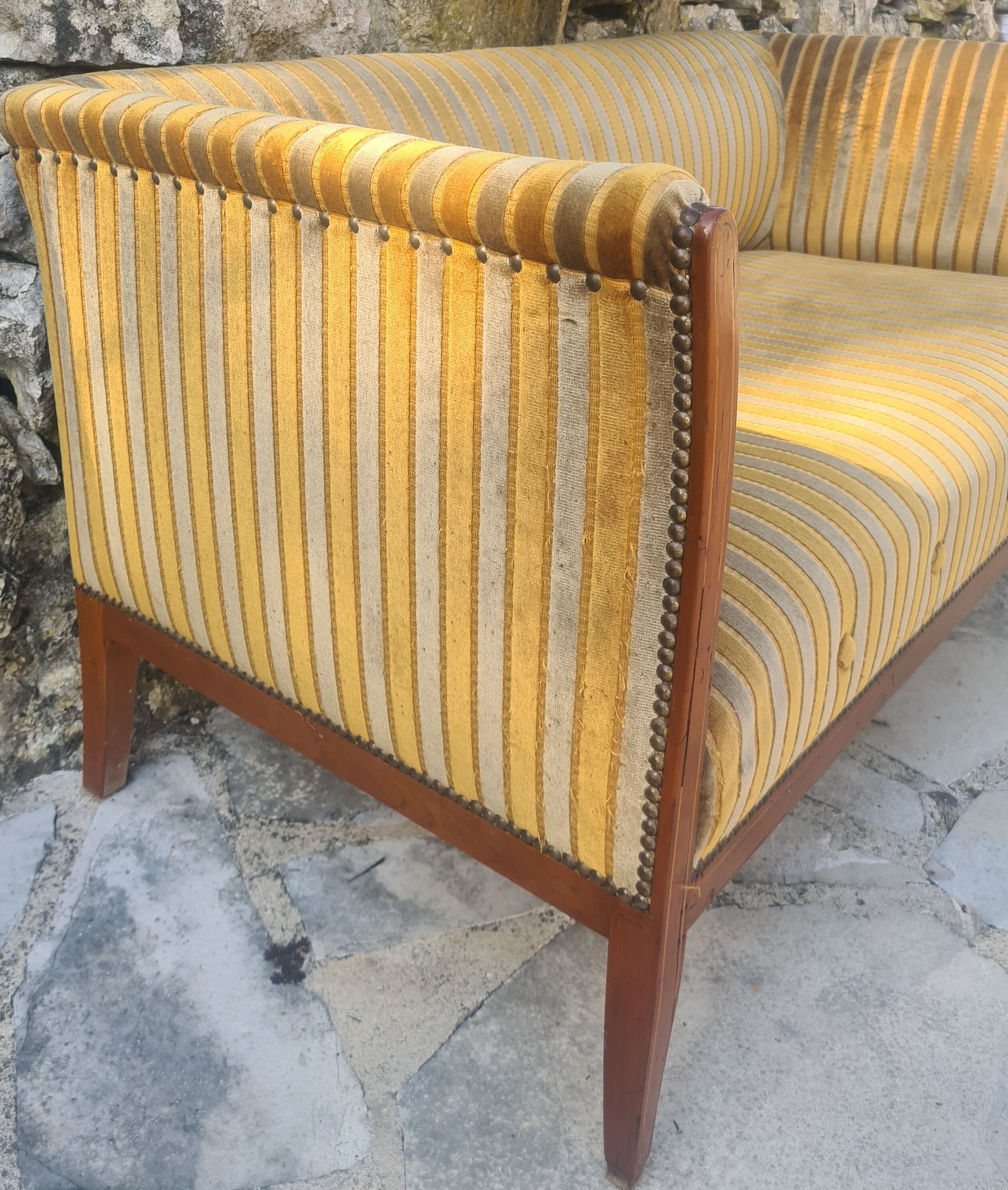 Art deco bench of the 50s