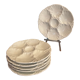 Series of 6 porcelain oyster plates