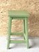 Tabouret d’atelier carré