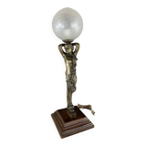 Classic 20th Century Bronze Table Lamp