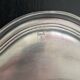 Silver-plated metal tray 1900 hallmark hke
