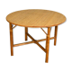 Léontine vintage 60's rattan dining table