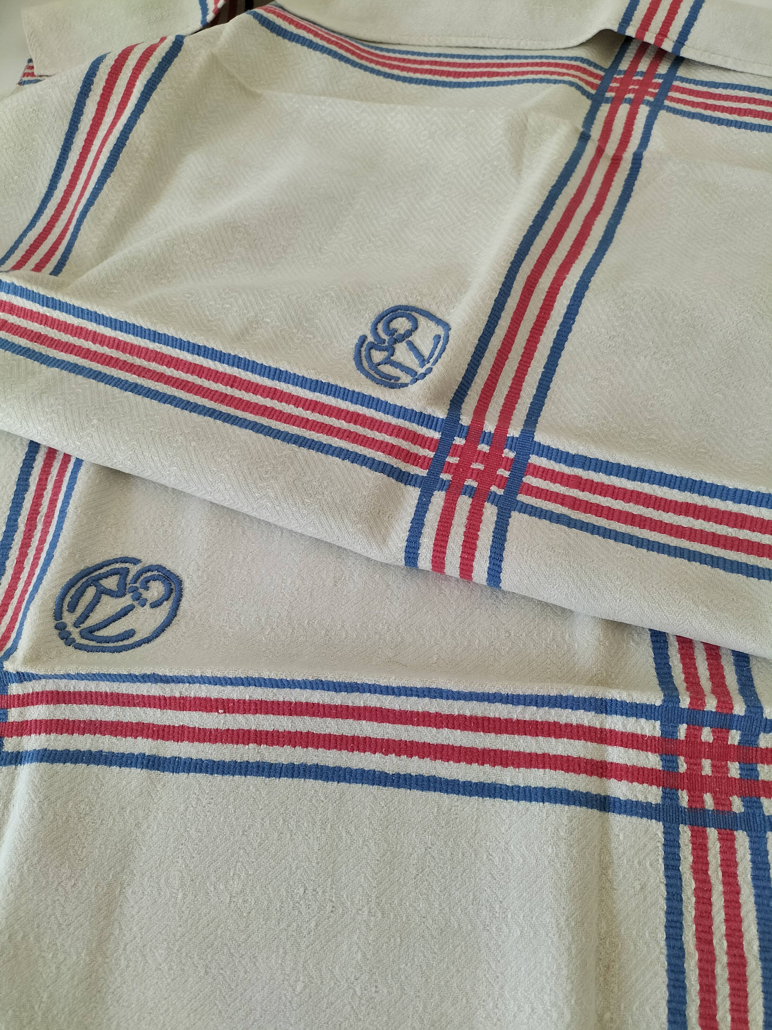 Monogrammed napkins