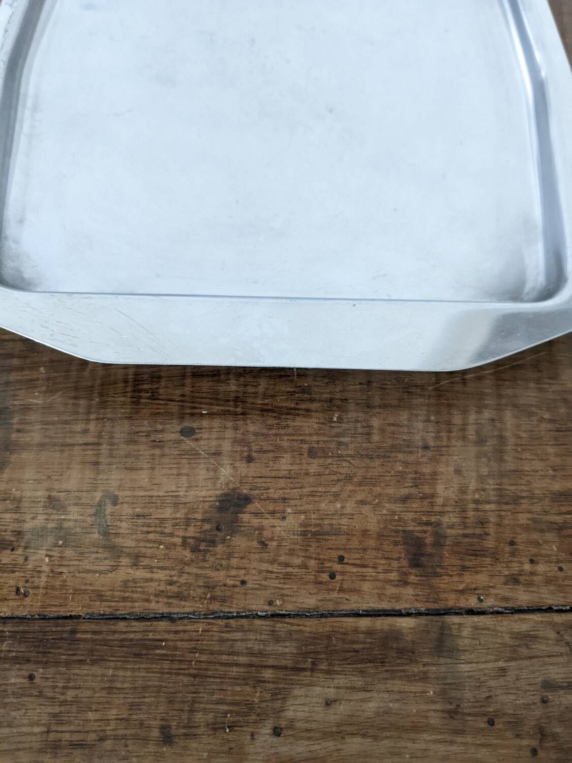 Stainless steel tray