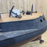 Model representing a battleship of the late nineteenth century