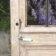 Glass workshop door