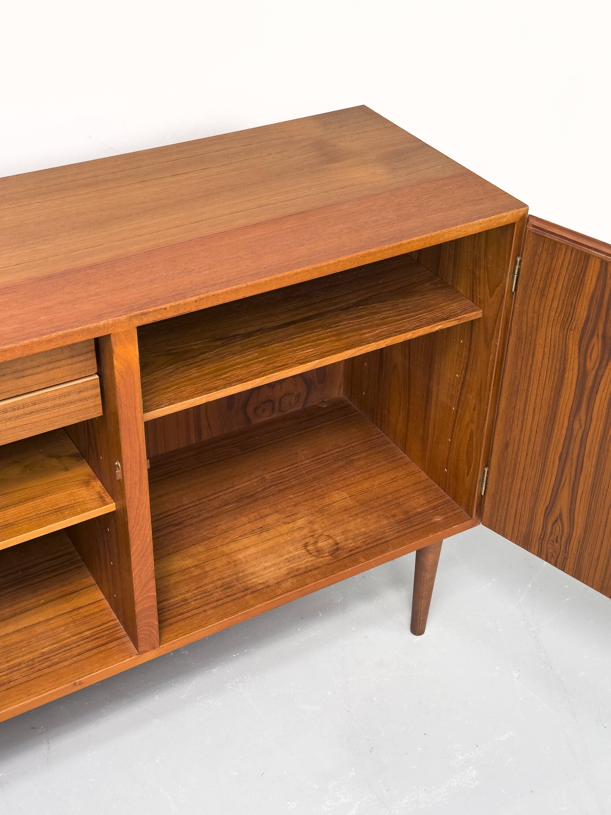 Danish Sideboard in Teak from Omann Jun, 1960s