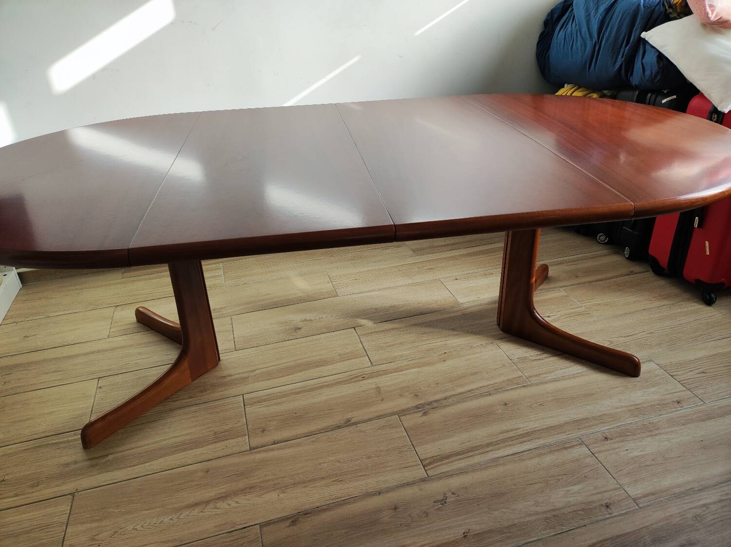 Table scandinave vintage Danemark CJ rosengaarden 60s