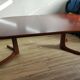 Table scandinave vintage Danemark CJ rosengaarden 60s