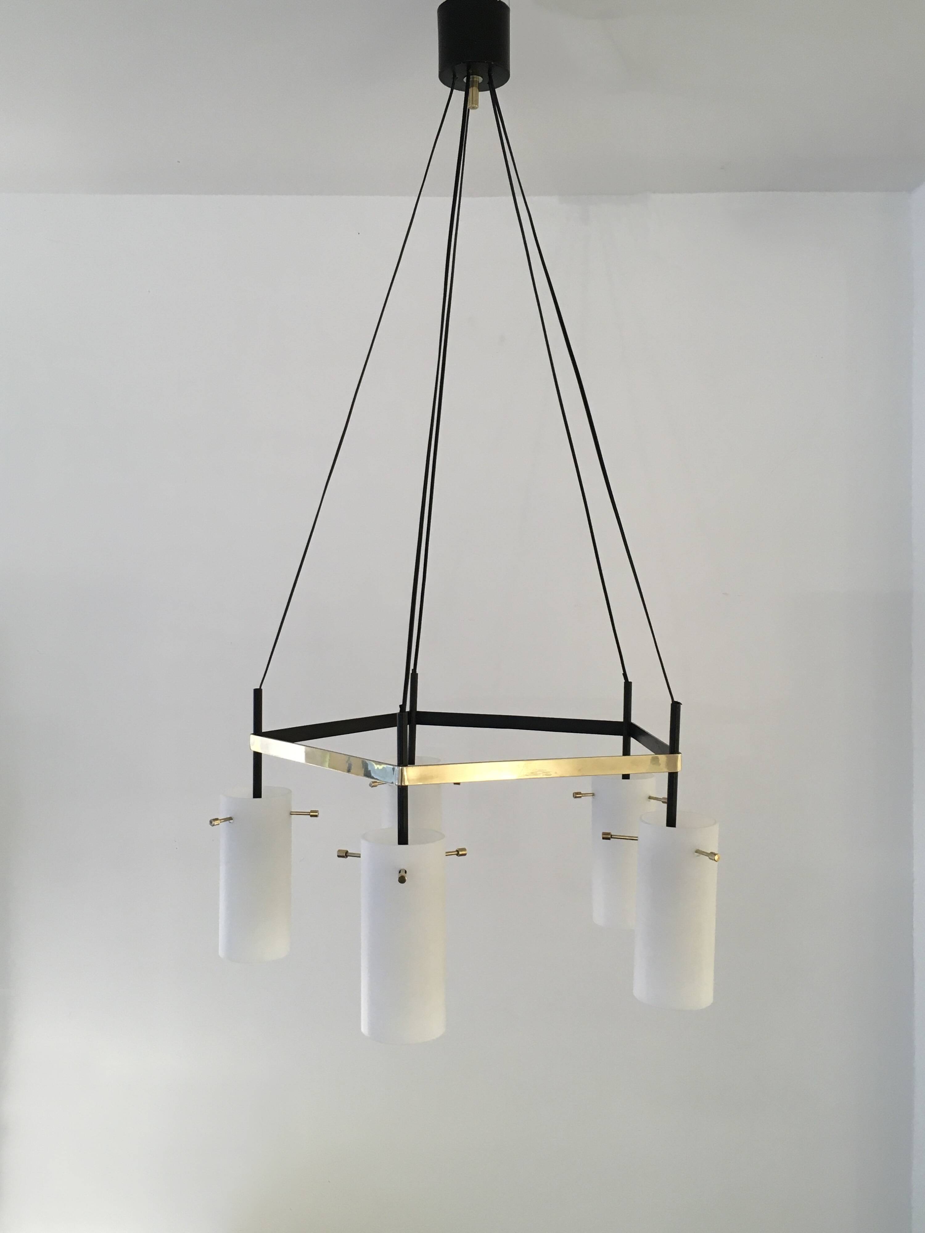 Italian 5-light chandelier