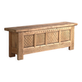 Old carved pine wood buffet – China, around 1900