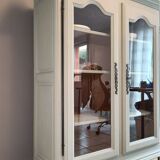 display case, wooden dresser