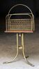Irresistible victorian s. hall rotating magazine rack.