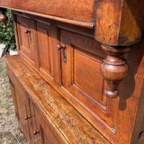 Old 18th century 2-part solid oak dresser