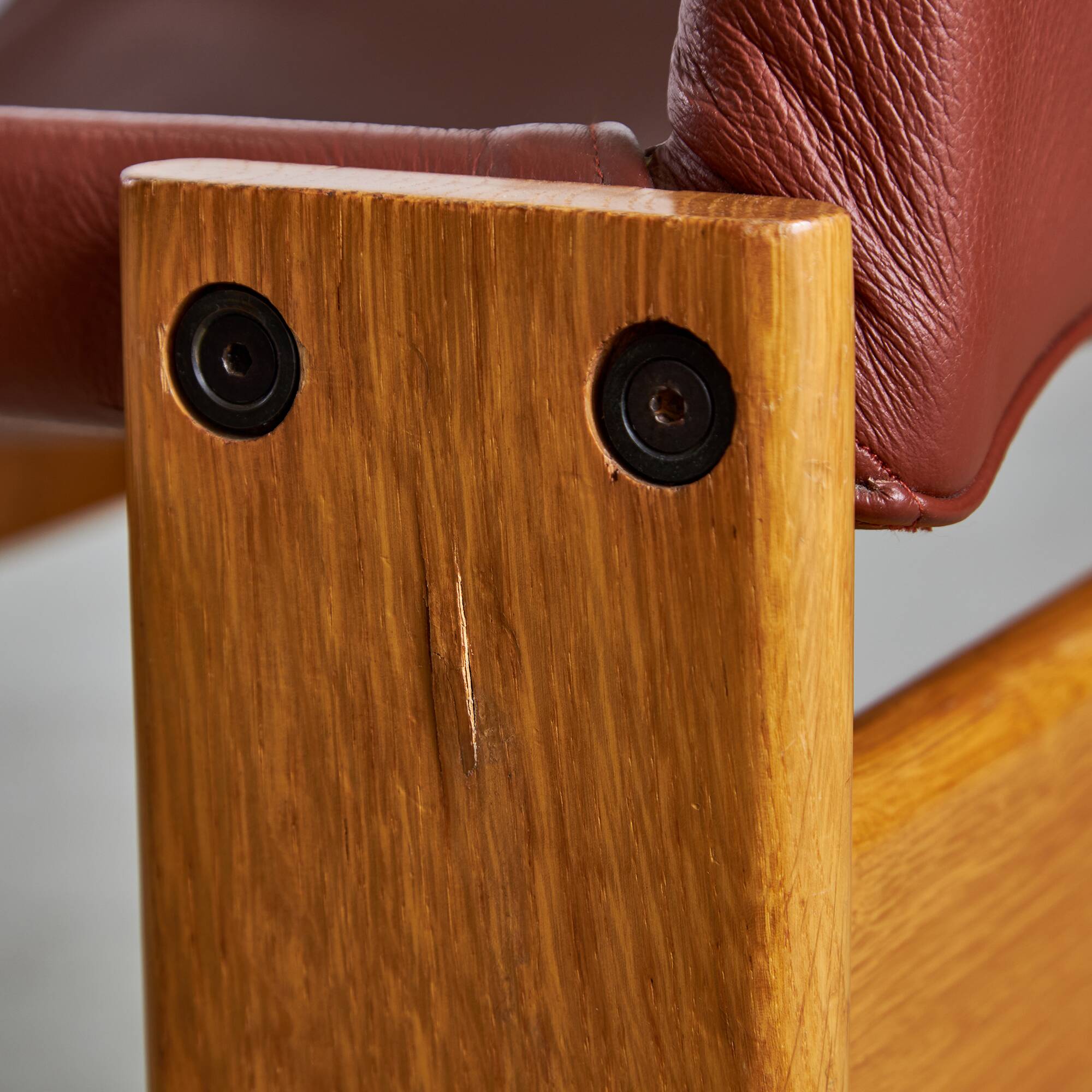 Ensemble de chaises Monk par Afra et Tobia Scarpa pour Molteni, 1973