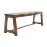 Wooden bench