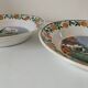 Pair of Saint Amandinoise deep dishes from the 50s