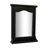 Old-air patinated black mirror 54x38cm