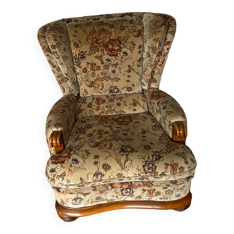 Fauteuil à fleurs