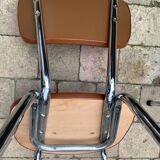 Skai chairs and vintage chrome