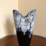 Vase en céramique grès flamme