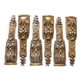 Antique French hardware, bronze ornaments
