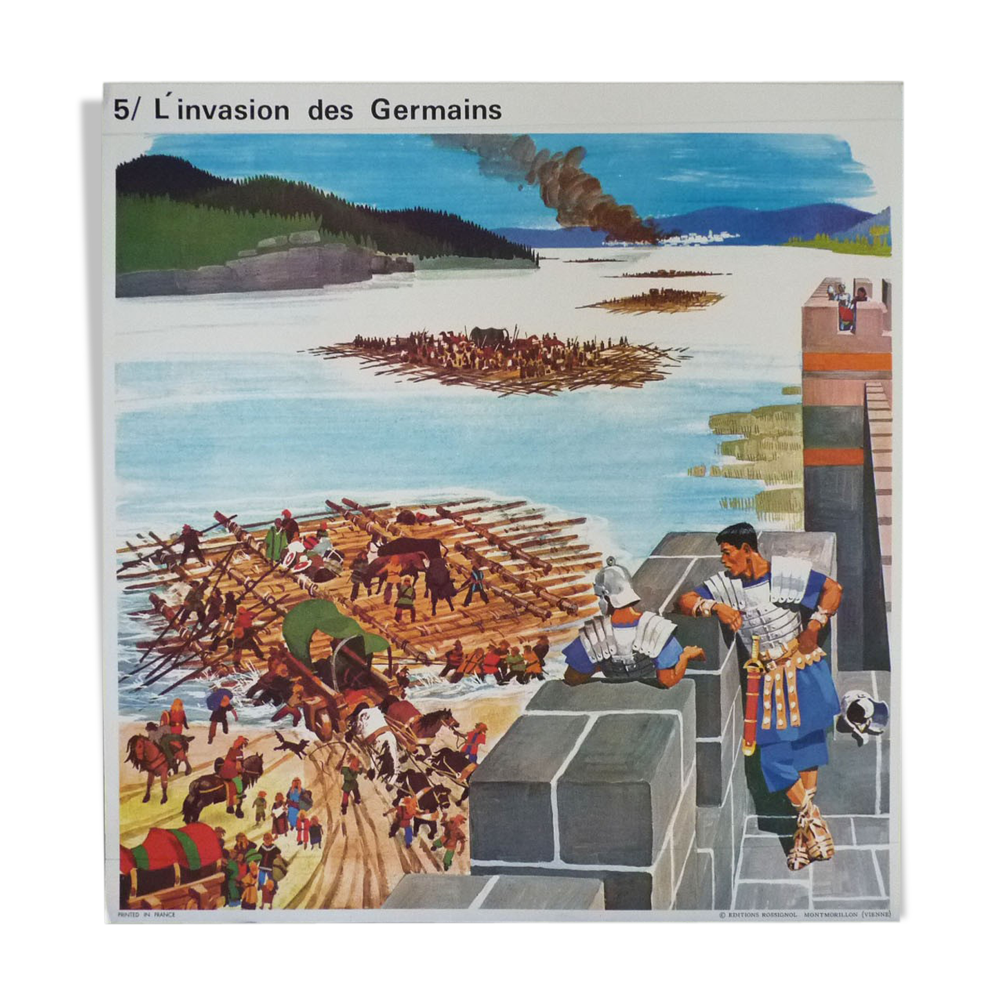 School poster: Les Germains